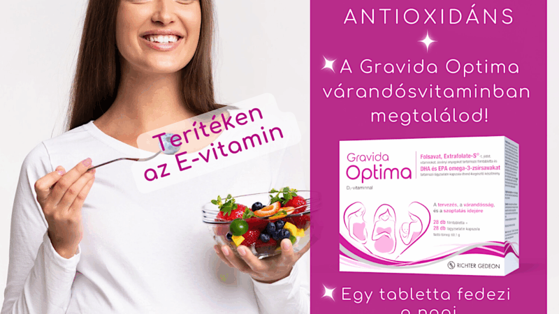 TERÍTÉKEN AZ E-VITAMIN – AZ EGYIK LEGFONTOSABB ANTIOXIDÁNS