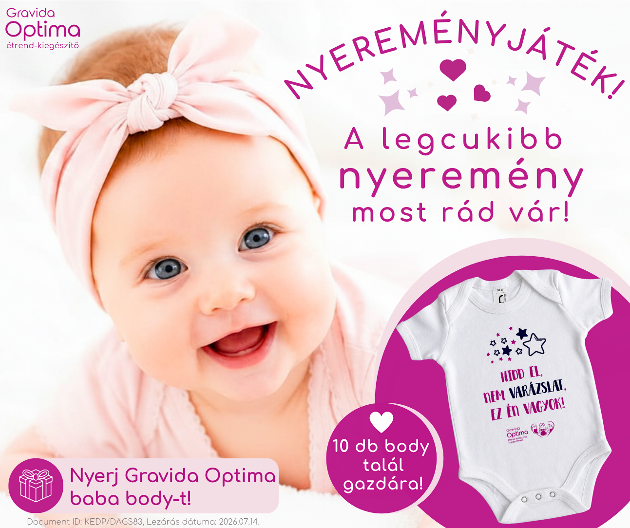 Facebook oldalon elérhető nyereményjáték leírása, játékszabályzata, a részvétel feltételei, valamint adatkezelési tájékoztatója