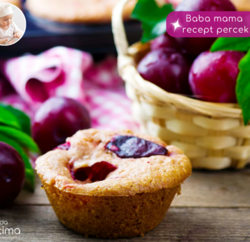 Szilvás-fahéjas muffin – puha finomság egy kis őszi hangulattal